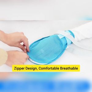 LOCAL STOCK Dementia Restraint Gloves 2PCS Control Mitts Safety Hand Glove Restraint Mitts Gloves to Prevent Scratching for adults