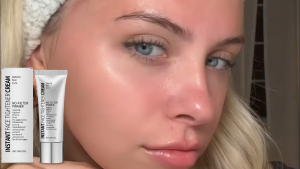 EELHOE Facial Primer Moisturizing and Hydrating Evens Skin Tone Reduces Fine Lines Nurtures Skin Barrier Deeply Nourishing Gentle Care Cream