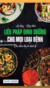 Sách Liệu Pháp Dinh Dưỡng Cho Mọi Loại Bệnh-Ăn Uống Healthy Giảm Cân Tiểu Đường Tim Mạch Dạ Dày