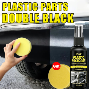 Car Plastic Restorer Back To Black Gloss Plastic Renovator Longlasting Coating Leather Restore Auto Polish Cleaning Products