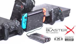 Creative Sound Blaster X G6 Hi-Resolution Gaming 7.1 HD External Console Hi-Res 130dB 32bit/384kHz Gaming DAC Amplifier