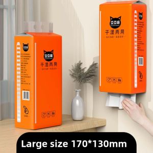 MONLEYTA | Wall-Mounted Tissue Box Large Pack Affordable Home Use Kitchen Towel Student Dormitory Face Towel Hygienic Paper Products