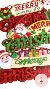 Pinky Bee Dekorasi Natal Merry Christmas 70040602