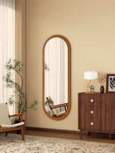 Vintage Full-length Wall Mirror for Home and Bedroom