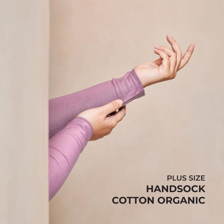 PLUS SIZE HANDSOCK COTTON ORGANIC BY VAYTITA
