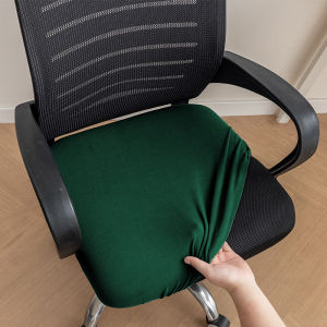 เค้กปิดเก้าอี้คอมพิวเตอร์ 2025 รุ่นใหม่สำหรับใช้ในบ้าน เก้าอี้สำนักงานที่ครอบคลุมทุกฤดูกาล ที่รองพิงเก้าอี้แบบหมุนได้