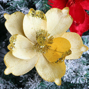 (1piece/bag)17.6-26.8CM Christmas Decoration Flower Festival Flower Arrangement Celebration Matching Atmosphere Design