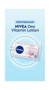 SACHET NIVEA DEODORANT LOTION SASET 9ML BRIGHTENING HIJAB FRESH MEN COOL KICK EXTRA BRIGHTENING PENGHILANG BAU BADAN