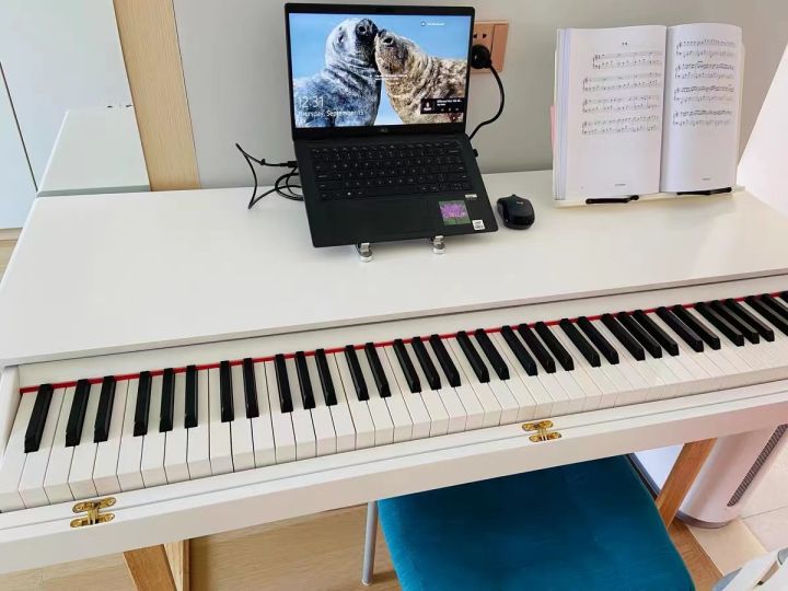 Solid Wood Piano Table Studio Electric Steel Solid Wood Workbench Solid