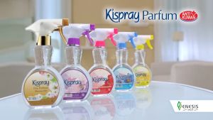 Pelembut dan Pewangi Pakaian Kispray Amoris Segeris Bluis 280 / 300 ml