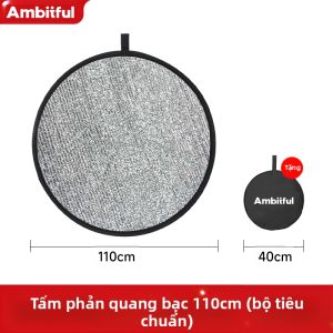 AMBITFUL | Đĩa Phản Chiếu Mini Làm Đẹp Chống Gió Dùng Cho Ảnh Thuận Tiện Di Chuyển