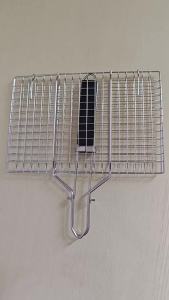 304 Stainless Steel BBQ Mesh Non Stick Grilling Basket Grill Mesh Mat Meat Vegetable Steak Picnic Party Barbecue Tool