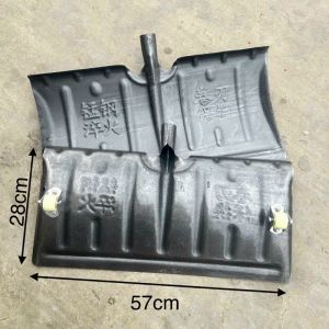 Xẻng Đại Xúc Đẩy Lúa Ngô Dụng Cụ Nông Nghiệp Giúp Thu Dọn Nông Sản Đa Năng Vệ Sinh Trang Trại Bằng Thép Size 57X28Cm