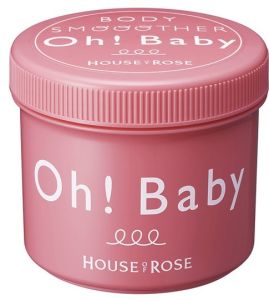 【Direct From Japan】House of Rose Oh! Baby Body Smoother: Achieve Smooth Radiant Skin with Our Exfoliating Scrub!
