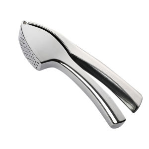 Garlic Press Manually Mashed Garlic Crusher Machine Handheld Ergonomic Grip Anti-Rust Cooking Ginger Crusher Kitchen Tools