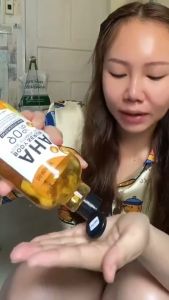 AHA Body Essence 100ml Whitening Aha Essence Body Essence Whitening And Tender Skin Toner Gentle Firming Moisturizing And Repairing Skin Facial Moisturizing Essence Lotion Liquid Whitening Body Essence Shrinking Pores Skin Care Basic Collagen Body Essence