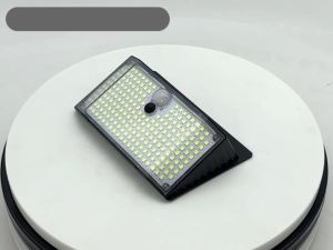 Solar Lights Outdoor 158 LED Solar Wall Lamp Waterproof Wireless Motion Sensor Security 3 Modes Garden Fence Yard Deck Garage