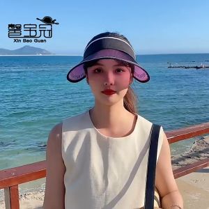 Mũ Lưỡi Trai Hở Chóp Thời Trang Phong Cách Hàn Quốc chống tia UV