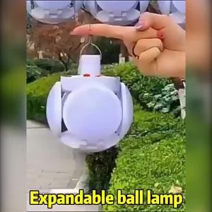 Lampu bola ufo led light 太阳能足球灯夜市灯Solar Football Light Rechargeable Night Market Lamp for Booth For Home Lighting Tent Camping Lantern Energy Saving Lamp Solar Energy