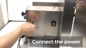 Máy Thái Lát Thịt Đông Lạnh Tự Động AOSIDA QP-D003 Thái Rau-Củ-Quả Công Suất Lên Tới 1200W - Bảo Hành Chính Hãng 12 Tháng