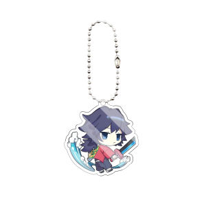 Bandai | Demon Slayer Q Phiên Bản Acrylic Móc Khóa Anime Túi Mặt Dây Chuyền Đồ Chơi Tomioka Giyuu Tengen Tsuyuri Kanao Agatsuma Zenitsu Kamado Hoạt Hình