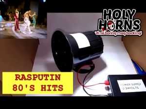⭐RASPUTIN 80S HITS⭐BACKHORN 12-24VOLTS