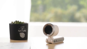 Quạt cầm tay mini tích điện 5 cấp độ gió xoay 180 độ gấp gọn pin 3600 MAH hiển thị đèn led sử dụng lâu gió mạnh 7w