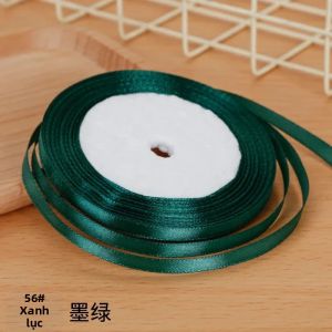 Ruộng Lụa Satin 6mm Dùng Làm Nơ Thủ Công Tự Làm Gói Quà Trang Trí Giáng Sinh Halloween Đám Cưới Sinh Nhật Tiệc Tùng Chất Liệu Polyester/nylon Grosgrain