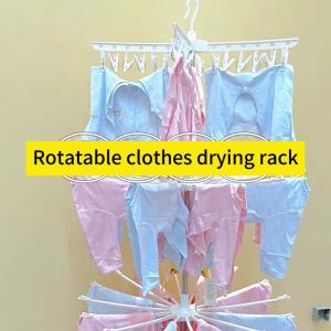 SHEEPER Foldable Bbay Clothes Drying Rack Stretchable Multifunctional Laundry Rack Indoor Clothes Hanger