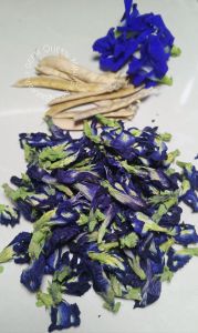 Premium Bunga Telang Kering /Dried Butterfly Blue Pea Flower
