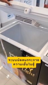 The Cool ตู้แช่เบียร์วุ้น ขนาด 50 ขวด ตู้แช่เย็น เครื่องดื่ม ความจุ 5.4คิว รุ่น Snowy A Light 150