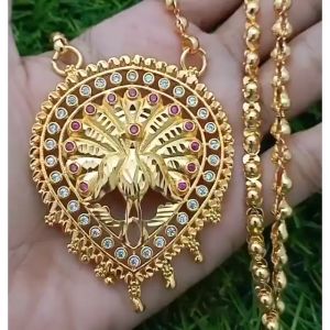 READY STOCK PEACOCK PENDANT WITH 30 INCH NEKLACE