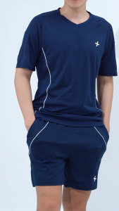 [CHỈ 18-23.2 TẶNG QUÀ ĐƠN TỪ 299K]Áo thun Tshirt thể thao nam Tennis Pickleball FlexLine Active V-neck thấm hút thoáng khí nhanh khô Coolmate