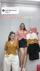 Áo thun tay ngắn bigsize thiết kế đắp chéo hottrend Áo phông chất gân tăm co giãn phom rộng 60-95kg G36