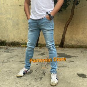 Celana panjang jeans pria boy london/VOICE MAN bahan soft jeans model slim fit kwalitas export bagus murah