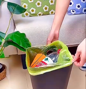 ถุงขยะขนาด 45x50 แบบพิมพ์ลาย/แบบไล่ยุง