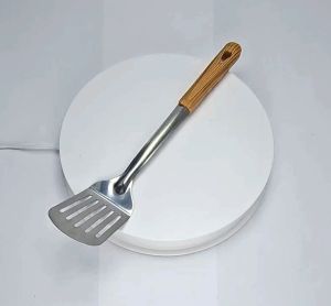 Sodet Kipas Stainless Steel Gagang Motif Kayu Jasper|Stainless Steel Spatula BX101