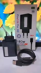 Charger OPP FIND X6 PRO 5G 180W SUPER VOOC Support Fast Charging