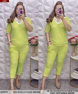 Set wanita/Set knit bubble/set viral/set terbaru