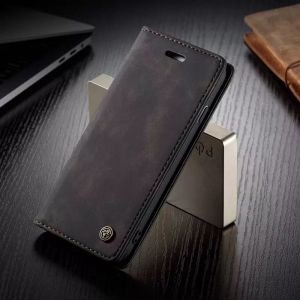 IPHONE 6 7 8 SE Flip Wallet Leather Case Cover Sarung Dompet Caseme Kulit PU