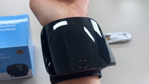 SG Portable blood pressure monitor rechargeable high BP wrist blood pressure machine sphygmomanometer