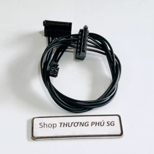 Cáp Mini 4 Pin ra 2 Sata / 4 Pin ra Sata (Mini 4 Pin: 5mm x 5mm) / Cáp dài 45Cm