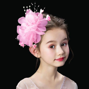 การแสดงเต้นรําเจ้าหญิง กิ๊บติดผม ดอกไม้เด็ก เด็กผู้หญิง เครื่องประดับศีรษะ