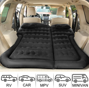 MGOB Air Mattress Car Bed Car Air Mattress Backseat Mattress SUV Camping Inflatable Couch for Car SUV Truck Home Outdoor Tent RV With Inflatable Pump