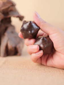 Massage Tay Gỗ Đàn Hương 12 Góc Chữ Dạ Hội Wenge Gỗ Sức Khỏe Người Cao Tuổi Dạ Hội Thiền Trọng Tâm Chơi Khắc Gỗ Trang Trí Nhà