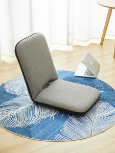 เก้าอี้นอนสไตล์โมเดิร์นเรียบง่ายสำหรับบ้าน ที่นั่งริมหน้าต่าง โซฟาสำหรับผู้ใหญ่ ที่นั่งเล็ก ไม่ต้องประกอบ