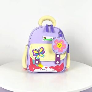 Kindergarten School Bag 2025 Kuromi Bagpack for School Colorful Sutible 3-6 Ages Bag for Kids New
