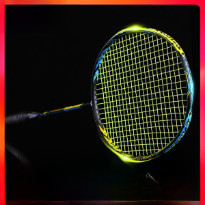 Ultra-Light Full Carbon Badminton Racket Yodiman Single Shot College Students Suit 35 Pounds Durable Professional Offensive 5U