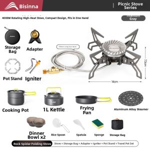 BSWOLF | Portable Outdoor Camping Stove Detachable Disc Design