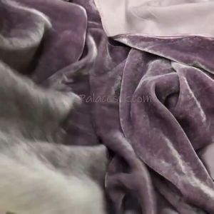 Vải nhung the tơ tằm cao cấp may áo dài siêu mềm mượt và nhẹ số 65